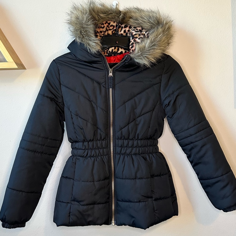 WEATHERTAMER Big Girls Puffer Jacket  size M (10-12)